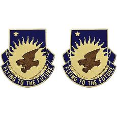 207th Aviation Regiment Unit Crest (Flying to the Future)